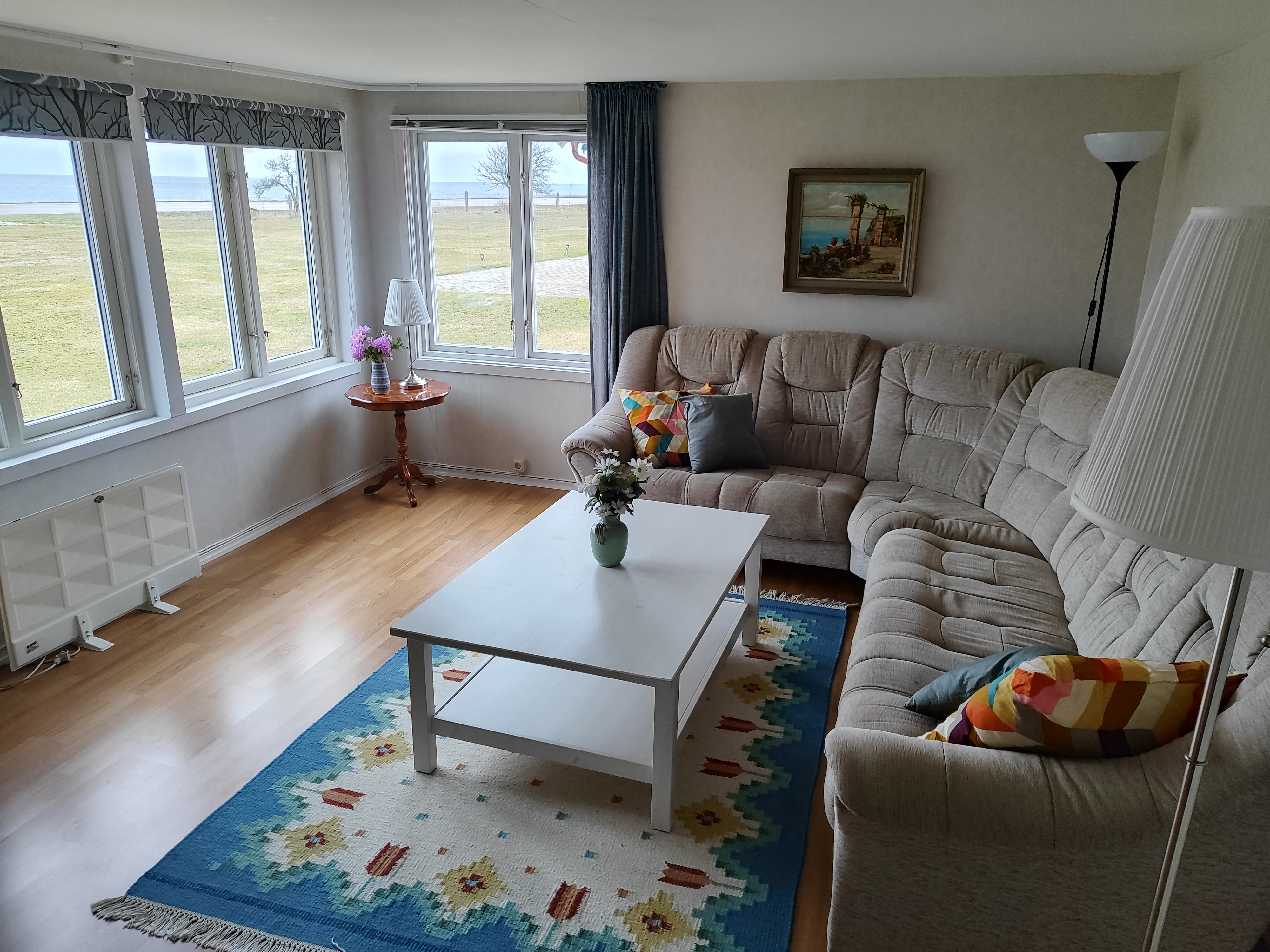 Lägenhet 1 vardagsrum